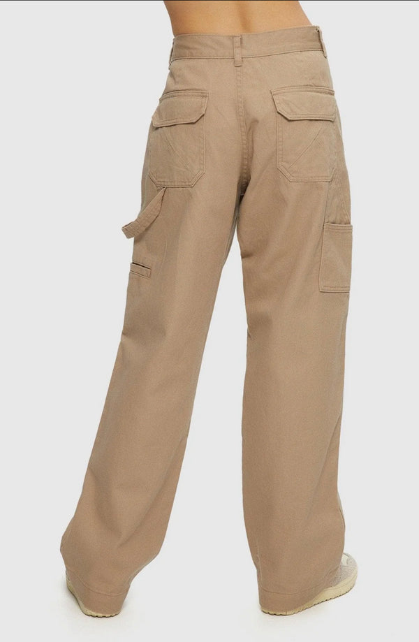 Baggy Low Rise Carpenter Pants | Sand | Kuwalla  Kuwalla    prem. clothing boutique Chatham, Ontario, Canada