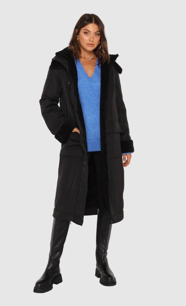 Ambrose Jacket | Black | Madison the Label  Madison The Label X-Small   prem. clothing boutique Chatham, Ontario, Canada