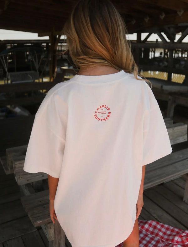 Boxy Bikini Tee T-Shirt prem. prem. clothing boutique Chatham, Ontario, Canada