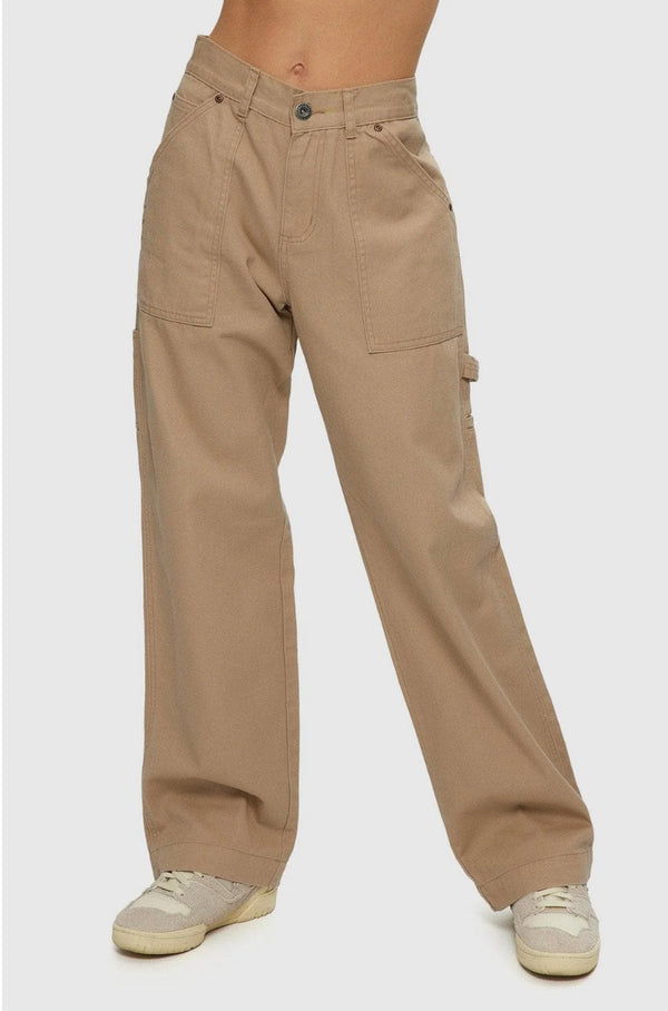 Baggy Low Rise Carpenter Pants | Sand | Kuwalla  Kuwalla    prem. clothing boutique Chatham, Ontario, Canada