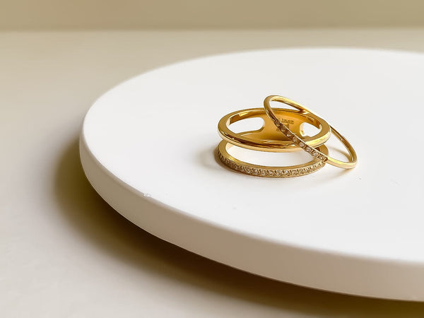 Amar Ring | Gold | Eliaszandella jewelry prem.    prem. clothing boutique Chatham, Ontario, Canada