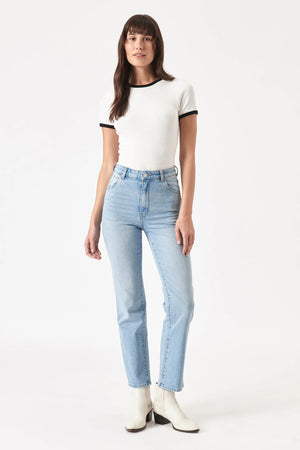 Original Straight Sunshine | Light Vintage Blue | Rolla's Jeans Rolla's Jeans    prem. clothing boutique Chatham, Ontario, Canada