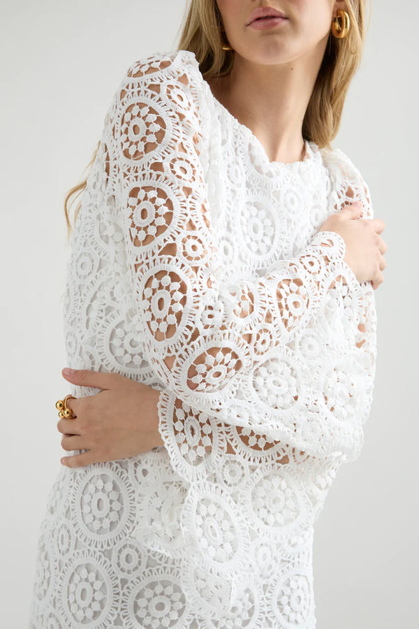 Arizona Mini Dress - White | Runaway The Label  Runaway The Label    prem. clothing boutique Chatham, Ontario, Canada