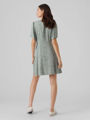 VMAlba Short Dress - Vero Moda Dresses prem. prem. clothing boutique Chatham, Ontario, Canada