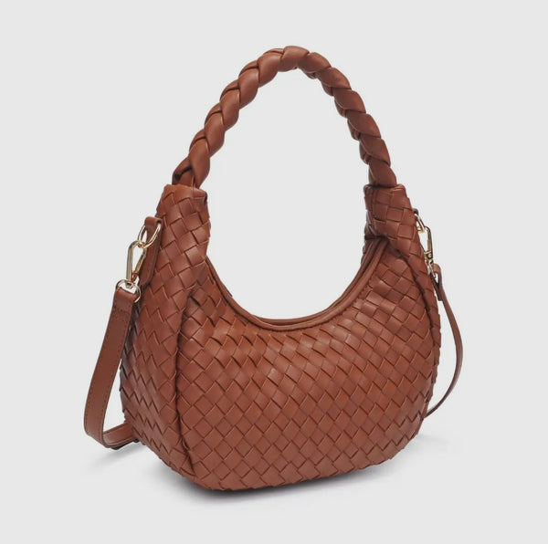 Laken Woven Shoulder Bag Hangbag prem. prem. clothing boutique Chatham, Ontario, Canada