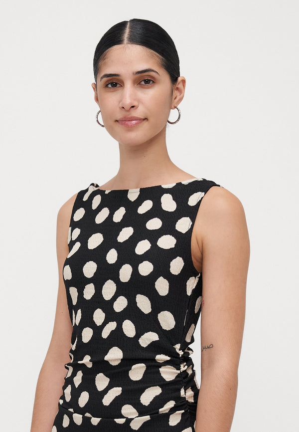 Vero Moda Friga Midi Dress Dresses prem. prem. clothing boutique Chatham, Ontario, Canada