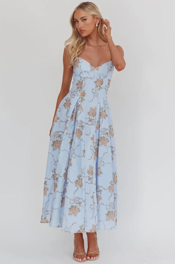 Jorja Vibrant Floral Maxi Dress - One and Only Collective Dresses prem. prem. clothing boutique Chatham, Ontario, Canada