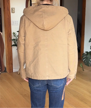 Hooded Canvas Jacket - Kuwalla prem. prem. clothing boutique Chatham, Ontario, Canada