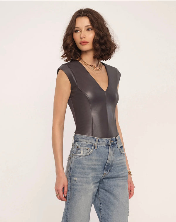 Katarina Bodysuit | Black | Heartloom Bodysuit Heartloom X-Small   prem. clothing boutique Chatham, Ontario, Canada