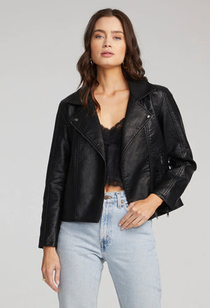 Effie Jacket | Black | Size Large  Saltwater Luxe Large   prem. clothing boutique Chatham, Ontario, Canada