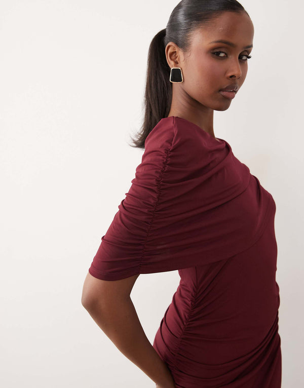 VMKassandra Cape Maxi Dress - Vero Moda Dresses prem. prem. clothing boutique Chatham, Ontario, Canada
