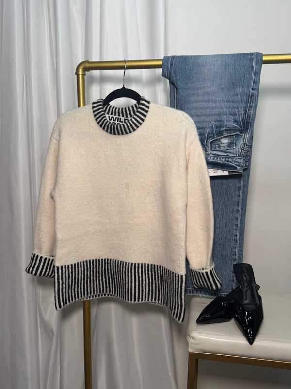 Chloe Stitch Knit - Wild Pony