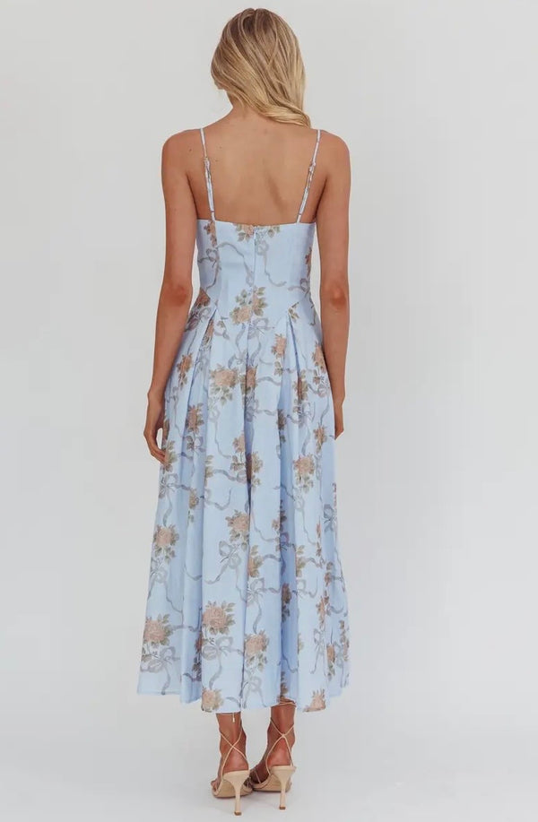 Jorja Vibrant Floral Maxi Dress - One and Only Collective Dresses prem. prem. clothing boutique Chatham, Ontario, Canada