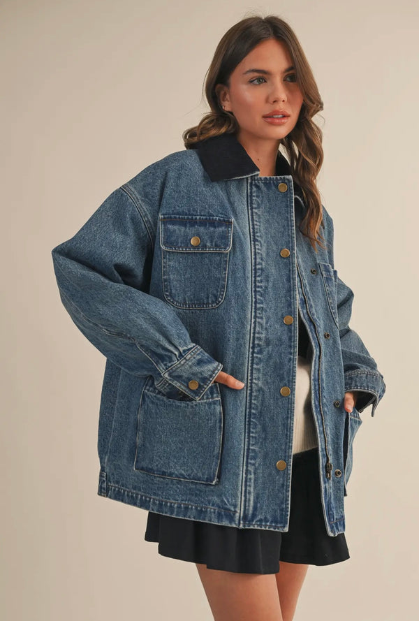 Denim Barn Jacket Jacket prem. prem. clothing boutique Chatham, Ontario, Canada
