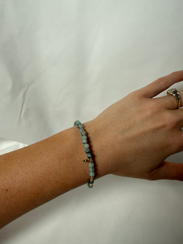 Morse Code Stacking Bracelet - Strength - Ethic Goods jewelry prem. prem. clothing boutique Chatham, Ontario, Canada