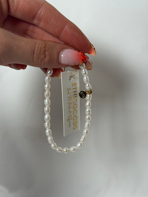 Signature Stacking Bracelet - Mother of Pearl - Ethic Goods jewelry prem. prem. clothing boutique Chatham, Ontario, Canada