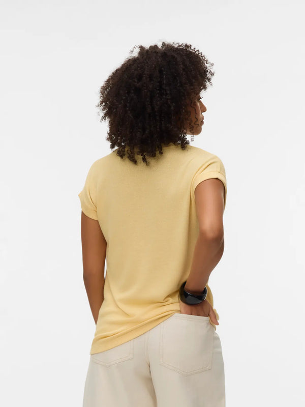 VMBrianna Pullover Shirt - Vero Moda Shirt prem. prem. clothing boutique Chatham, Ontario, Canada