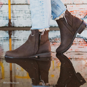 Pioneer Leather | Chestnut | EMU Australia Boots EMU 6   prem. clothing boutique Chatham, Ontario, Canada