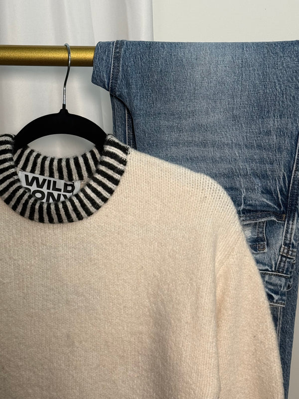 Chloe Stitch Knit - Wild Pony