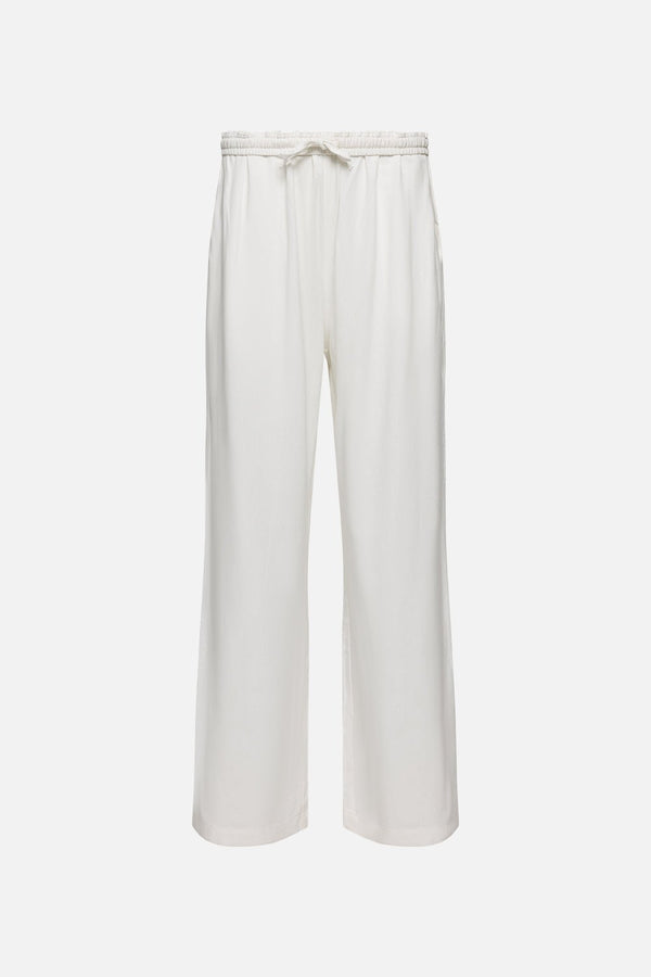 Freya Linen Wideleg Pant Pants prem. prem. clothing boutique Chatham, Ontario, Canada