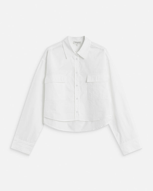Azelle Cropped Blouse - Grace & Mila