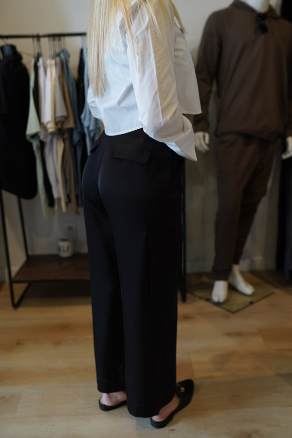 Karina Wide Leg Cargo Trousers | Adelyn Rae Pants Adelyn Rae    prem. clothing boutique Chatham, Ontario, Canada