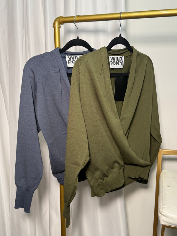 Gracie Wrap Knit - Wild Pony