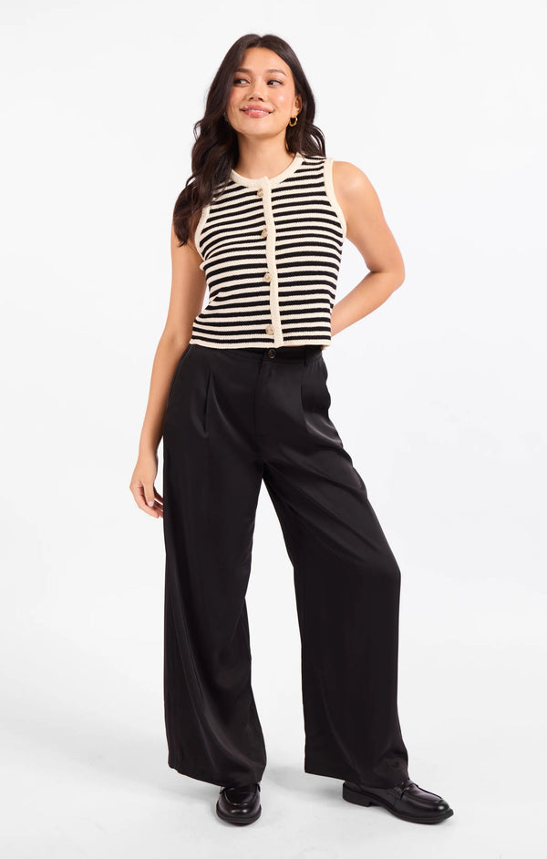 Sonya Striped Vest - Sadie & Sage