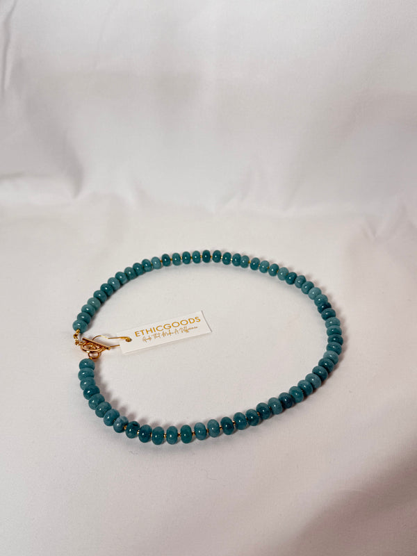 Bold Stone Necklace - Jasper - Ethic Goods jewelry prem. prem. clothing boutique Chatham, Ontario, Canada