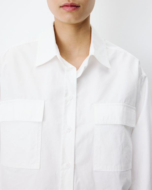 Azelle Cropped Blouse - Grace & Mila