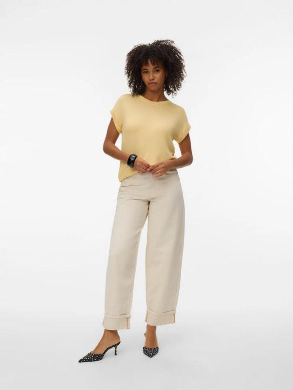 VMBrianna Pullover Shirt - Vero Moda Shirt prem. prem. clothing boutique Chatham, Ontario, Canada