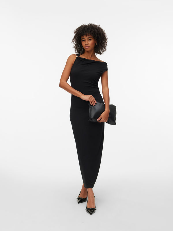 VMCarly Ankle Buckle Dress - Vero Moda Dresses prem. prem. clothing boutique Chatham, Ontario, Canada