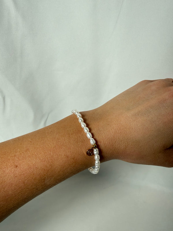 Signature Stacking Bracelet - Mother of Pearl - Ethic Goods jewelry prem. prem. clothing boutique Chatham, Ontario, Canada