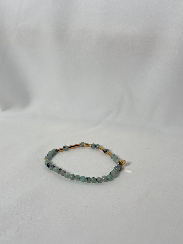 Morse Code Stacking Bracelet - Strength - Ethic Goods jewelry prem. prem. clothing boutique Chatham, Ontario, Canada