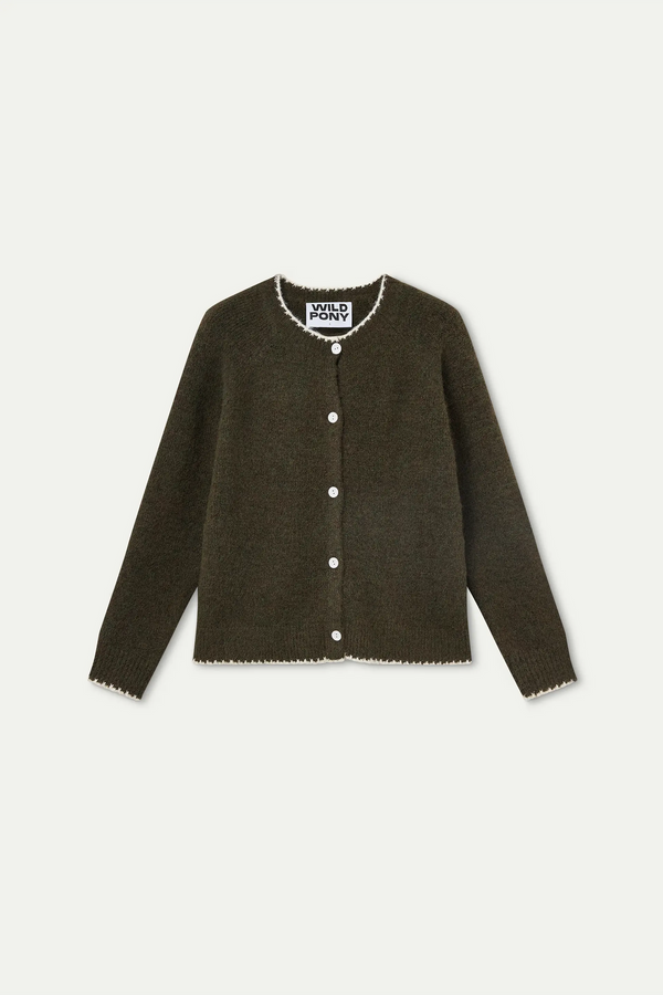 Kayla Knit Cardigan- WILD PONY Sweaters prem. prem. clothing boutique Chatham, Ontario, Canada