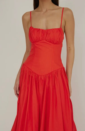 Watermelon Sugar Bubble Dress Dresses prem. prem. clothing boutique Chatham, Ontario, Canada