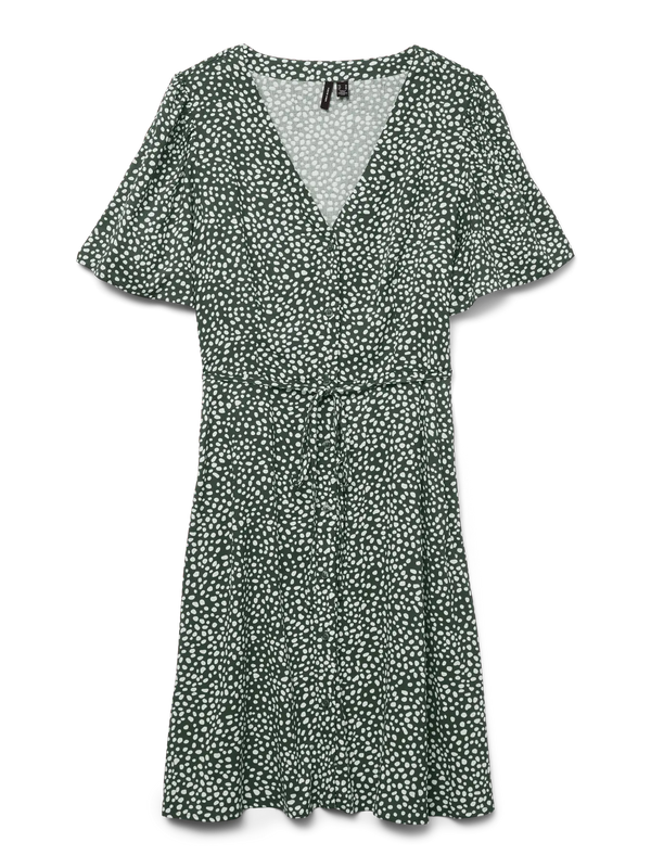 VMAlba Short Dress - Vero Moda Dresses prem. prem. clothing boutique Chatham, Ontario, Canada
