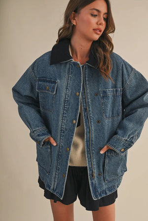 Denim Barn Jacket Jacket prem. prem. clothing boutique Chatham, Ontario, Canada