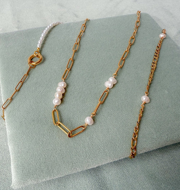 Morse Code Paperclip Chain Necklace - Love - Ethic Goods jewelry prem. prem. clothing boutique Chatham, Ontario, Canada