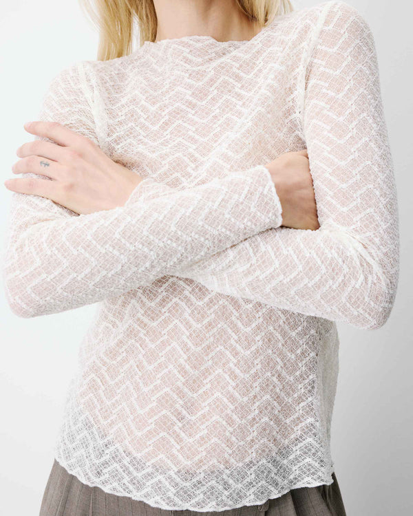 Aubé Lace Shirt - Grace & Mila