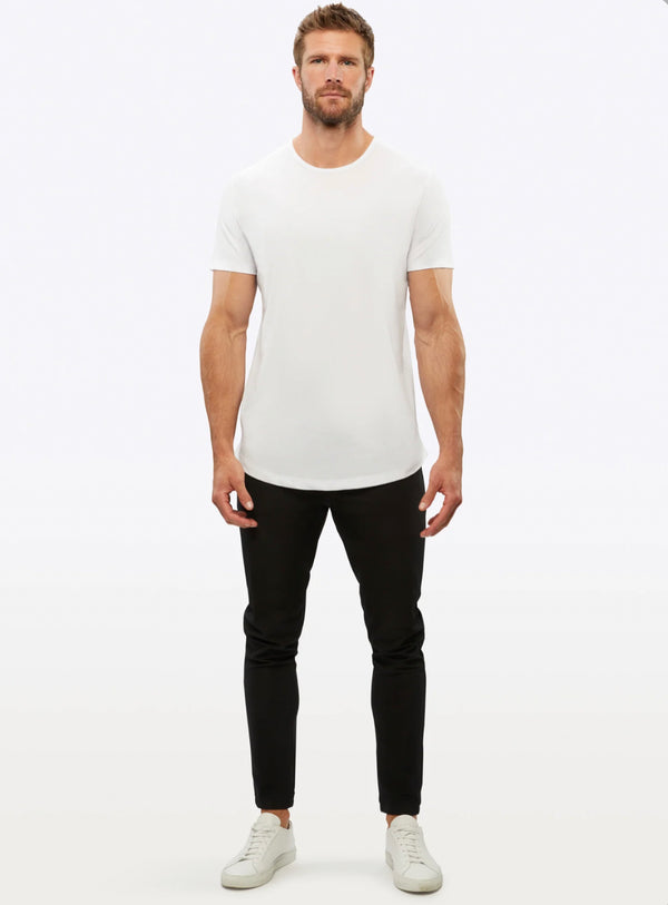 AO SS Curve Hem | White | Cuts Clothing T-Shirt prem.    prem. clothing boutique Chatham, Ontario, Canada