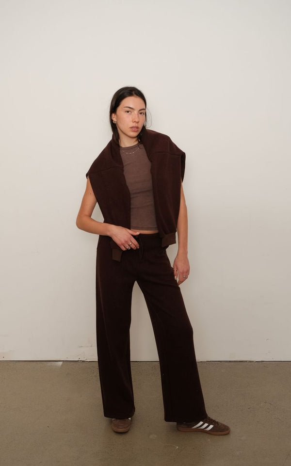 Arya Plush Wideleg pants Pants prem. prem. clothing boutique Chatham, Ontario, Canada