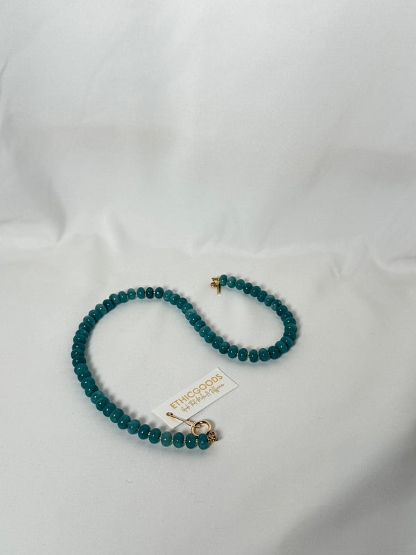 Bold Stone Necklace - Jasper - Ethic Goods jewelry prem. prem. clothing boutique Chatham, Ontario, Canada