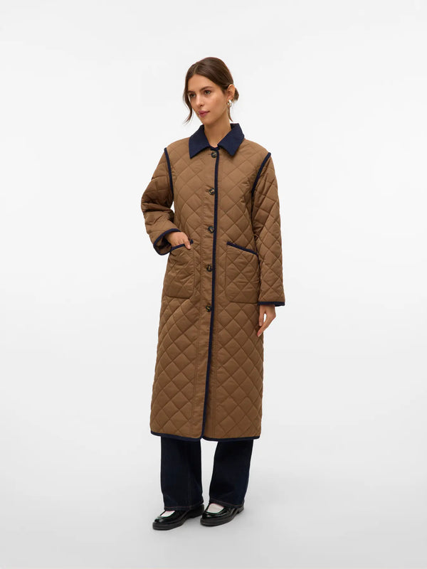 Emily Long Coat - Vero Moda Jacket prem. prem. clothing boutique Chatham, Ontario, Canada