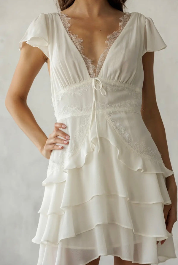 Gloria Lace Mini Dress