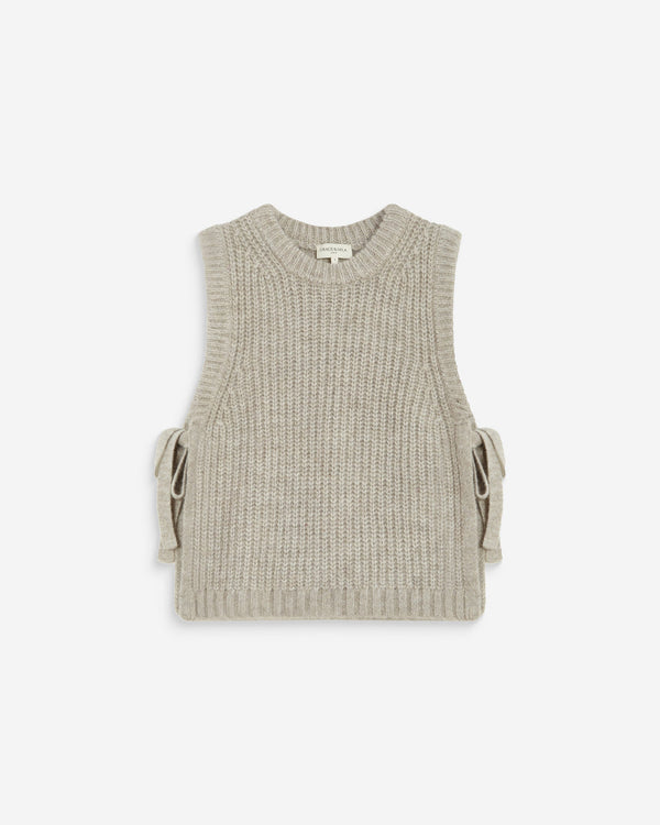 Argan Tie Sweater - Grace & Mila
