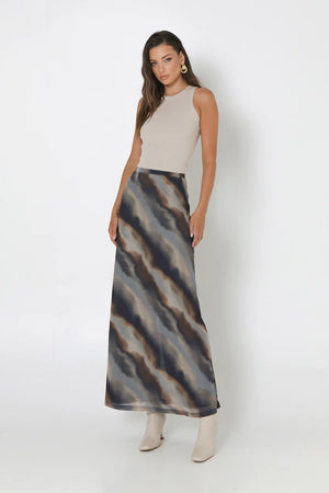 Beverly Maxi Skirt | Dusk | Madison the Label Maxi Skirt Madison the Label    prem. clothing boutique Chatham, Ontario, Canada