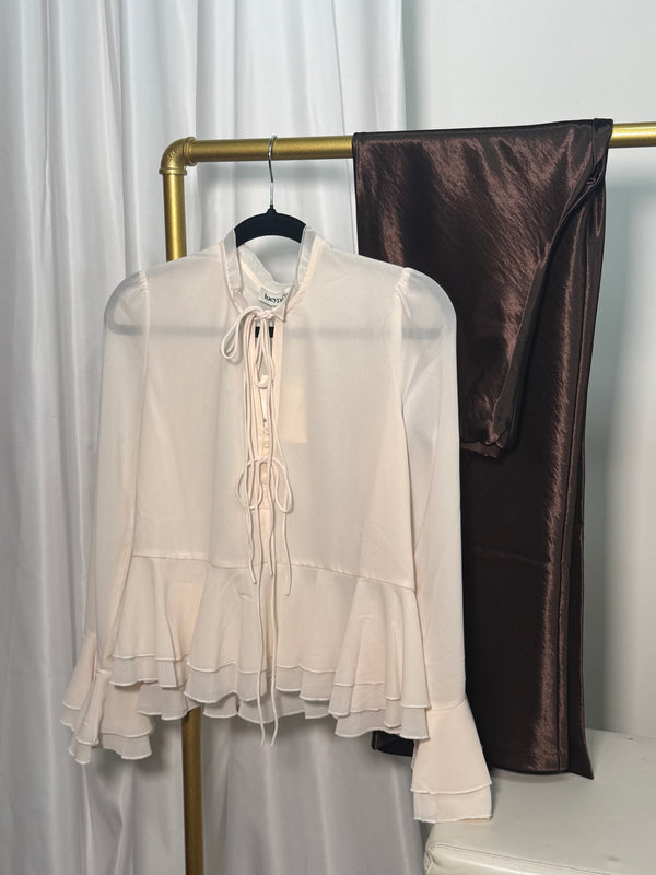 Jeiel Satin Bias Pant - Lucy Paris