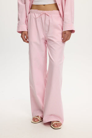 Freya Wideleg Pant - Pink - Kuwalla Pants prem. prem. clothing boutique Chatham, Ontario, Canada