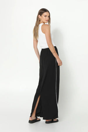 Clara Skirt | Black | Madison the Label Maxi Skirt Madison the Label X-Small   prem. clothing boutique Chatham, Ontario, Canada